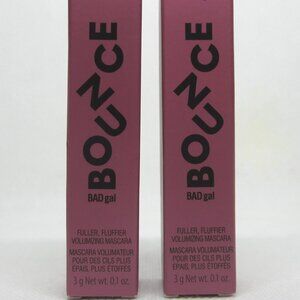 Benefit Bounce Bad Gal Volumizing Mascara Pump'd Up Black travel mini, lot of 2